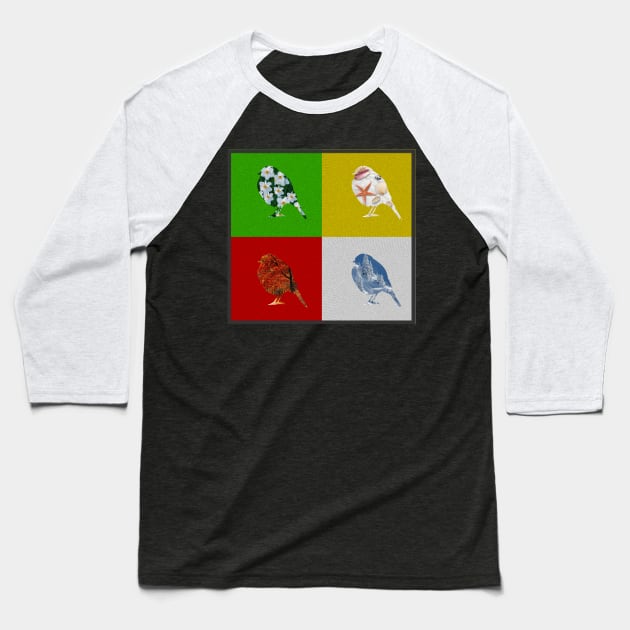 Sparrow Baseball T-Shirt by Grapdega